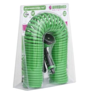 SET MANGUERA ESPIRAL EVA 3/8" 15 m.